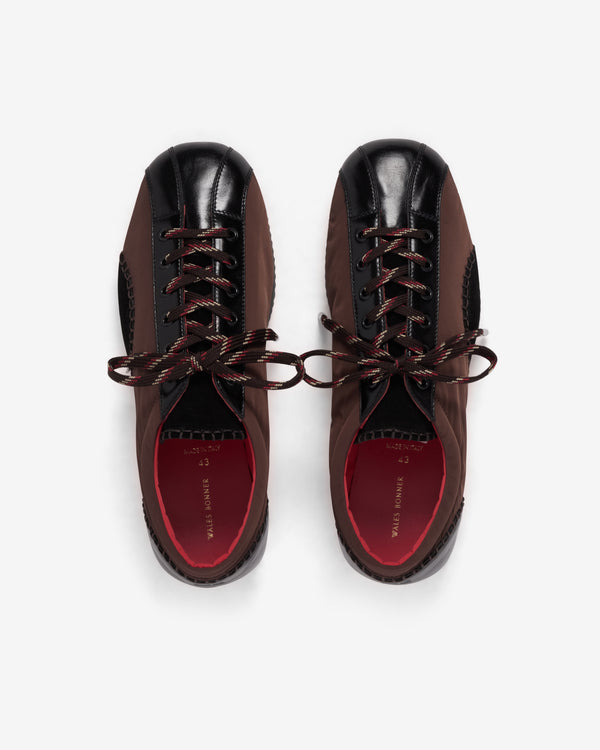 Wales Bonner - Men's Paris Trainer - (Black/Brown)