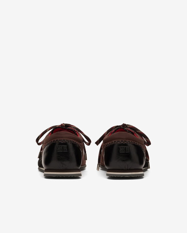 Wales Bonner - Men's Paris Trainer - (Black/Brown)