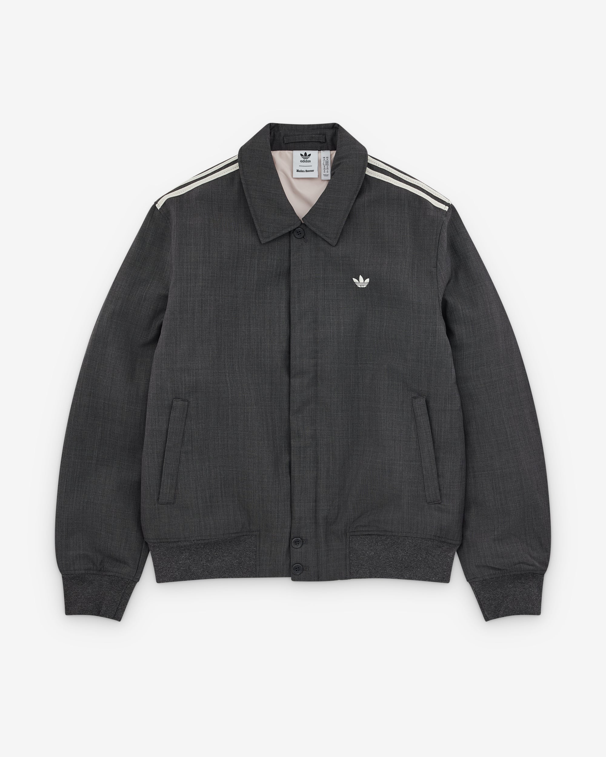 Adidas Wales Bonner Wool Jacket (Dark Grey Heather)