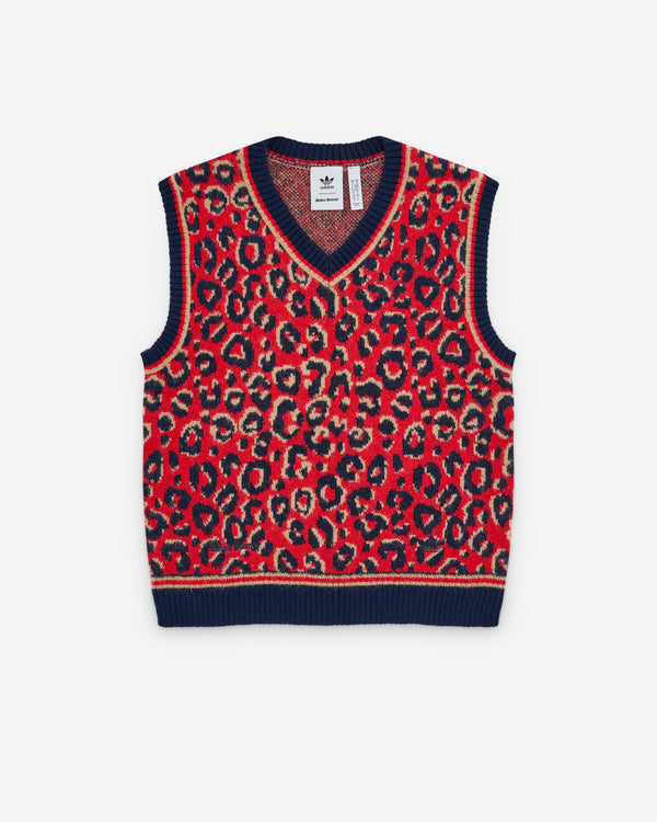 Adidas - Wales Bonner Knit Vest - (Navy/Red)