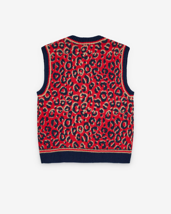 Adidas - Wales Bonner Knit Vest - (Navy/Red)