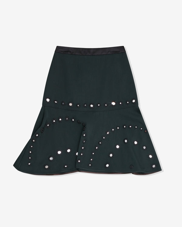 Wales Bonner - Women's Serenade Skirt - (Dark Green)