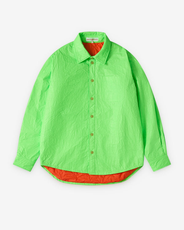 Walter Van Beirendonck - Men's Boxy Shirt - (Fluorescent Green)