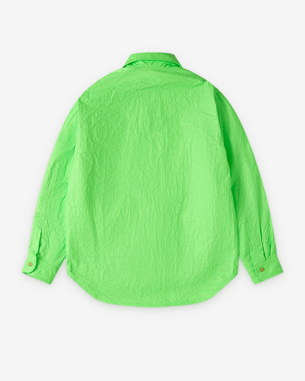 Walter Van Beirendonck - Men's Boxy Shirt - (Fluorescent Green)