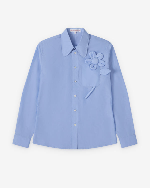 Walter Van Beirendonck - Men's Fiori Shirt - (Blue)