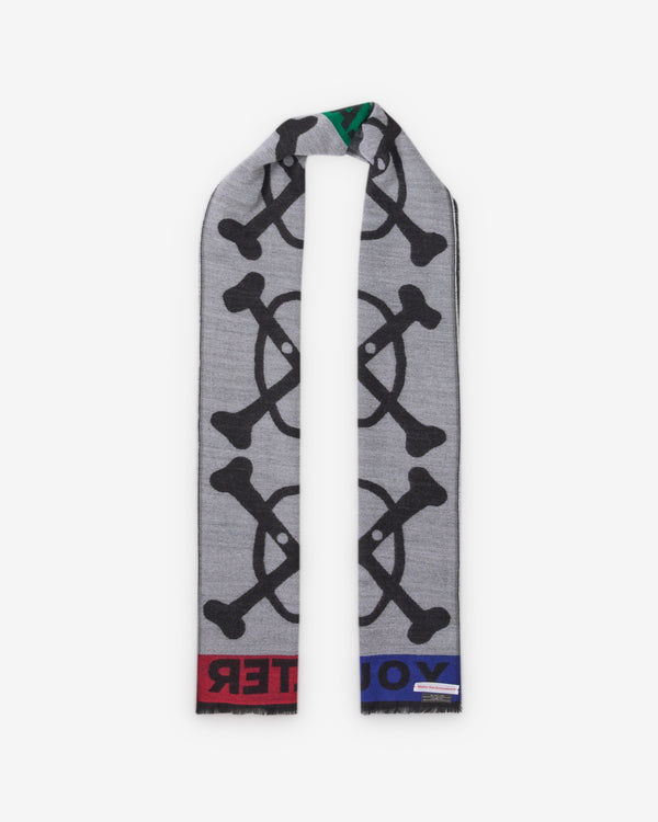 Walter Van Beirendonck - Men's Youth Scarf Single - (Grey/Black)