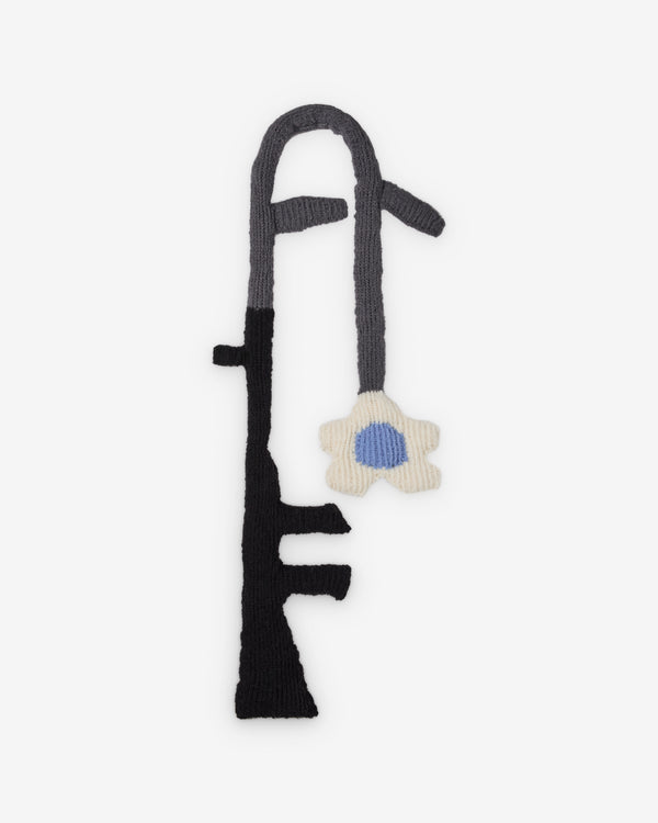Walter Van Beirendonck - Men's Peace Scarf - (Black)