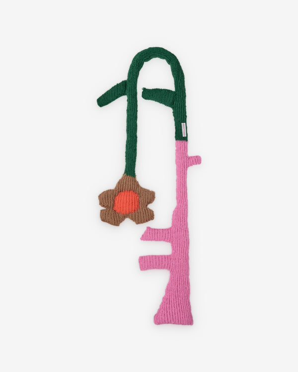 Walter Van Beirendonck - Men's Peace Scarf - (Pink/Green)