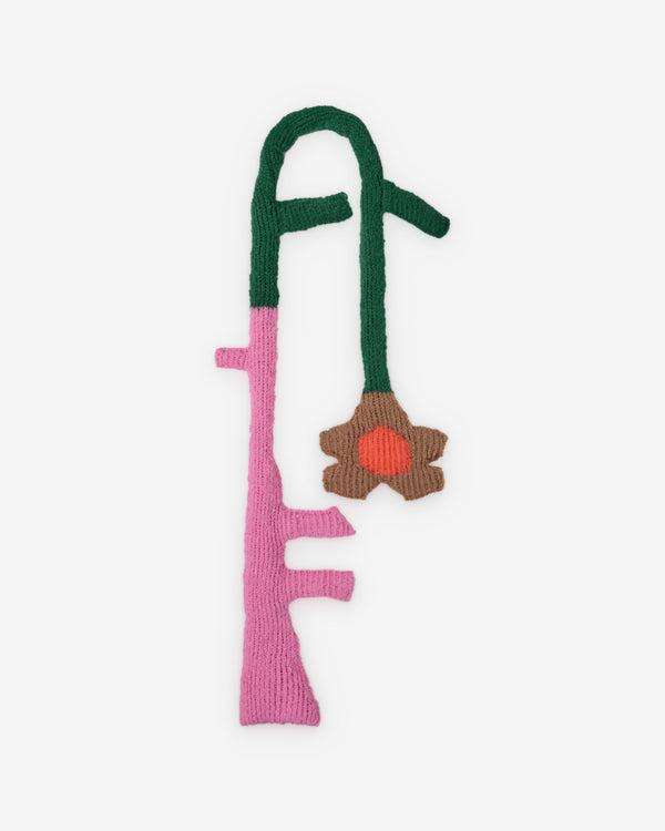 Walter Van Beirendonck - Men's Peace Scarf - (Pink/Green)