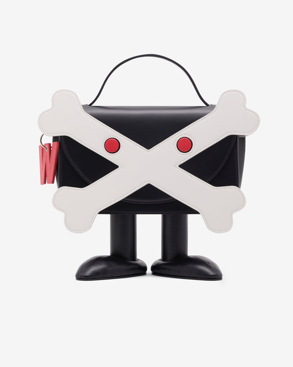 Walter Van Beirendonck - Men's Bone Friend Bag - (Black/White)