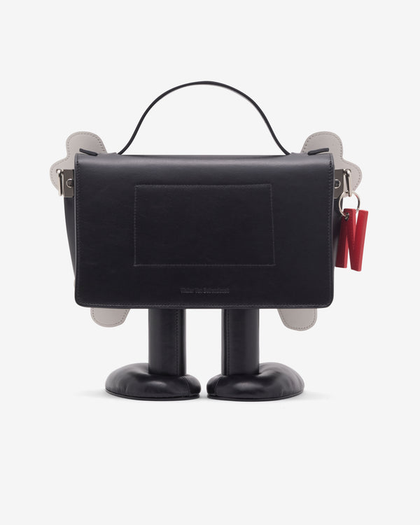 Walter Van Beirendonck - Men's Bone Friend Bag - (Black/White)