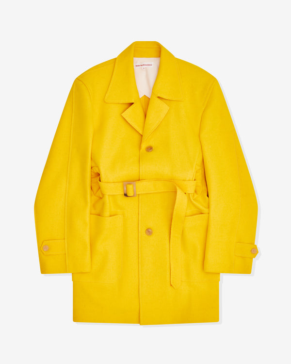 Walter Van Beirendonck - Men's Tunnel Caban - (Yellow)