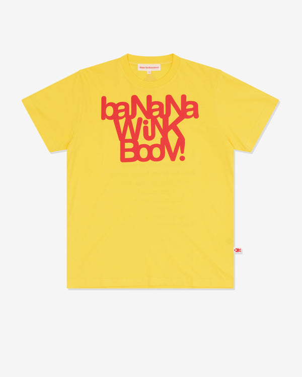 Walter Van Beirendonck - Men's Banana Wink Boom T-Shirt - (Yellow)