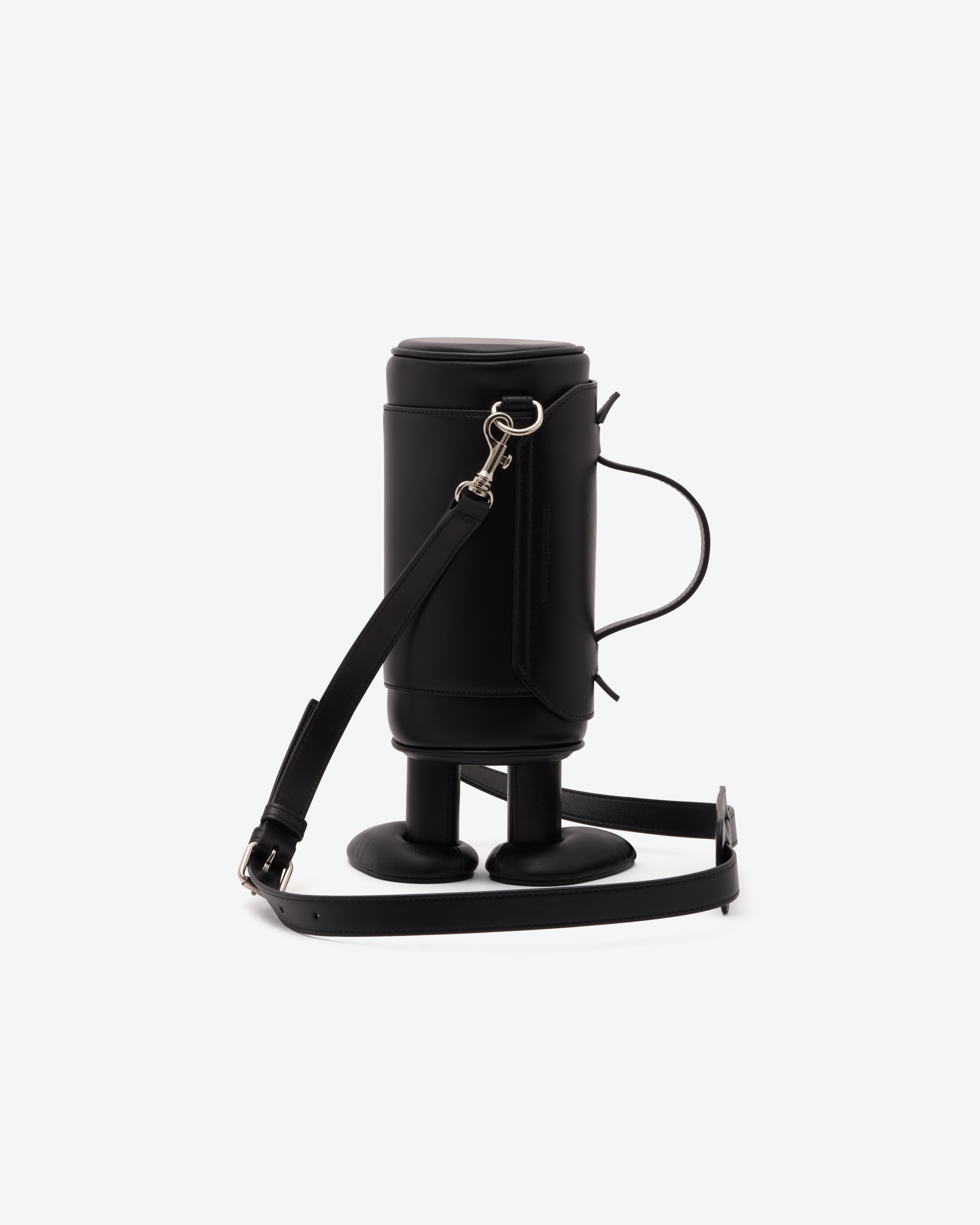Walter Van Beirendonck: Men's My Cilinder Friend Bag (Black