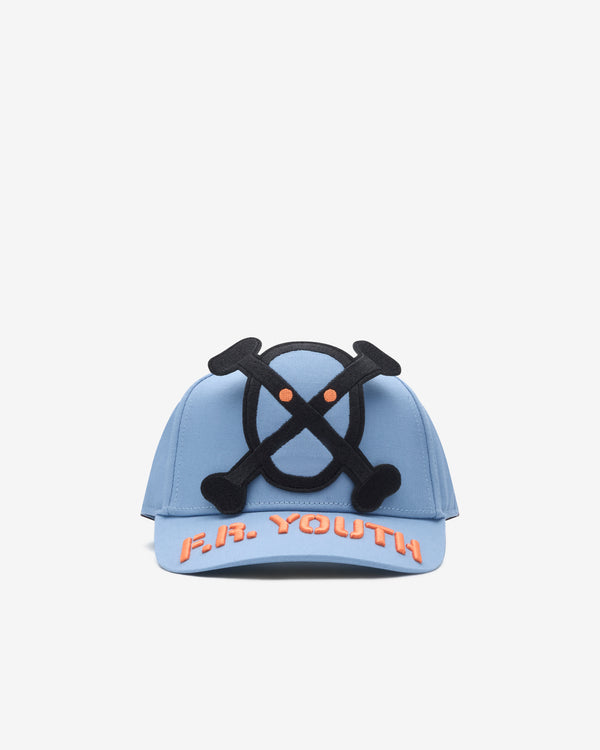 Walter Van Beirendonck - Men's Fry Cap - (Blue/Brown)