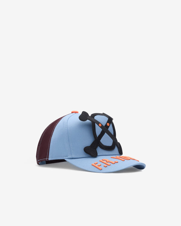 Walter Van Beirendonck - Men's Fry Cap - (Blue/Brown)
