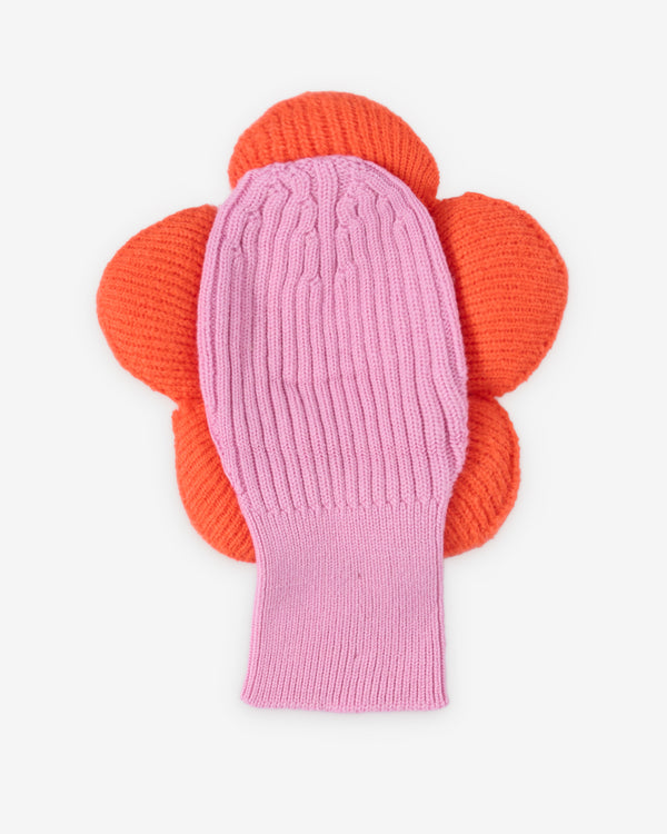 Walter Van Beirendonck - Men's Flower Balaclava - (Pink/Orange/Yellow)