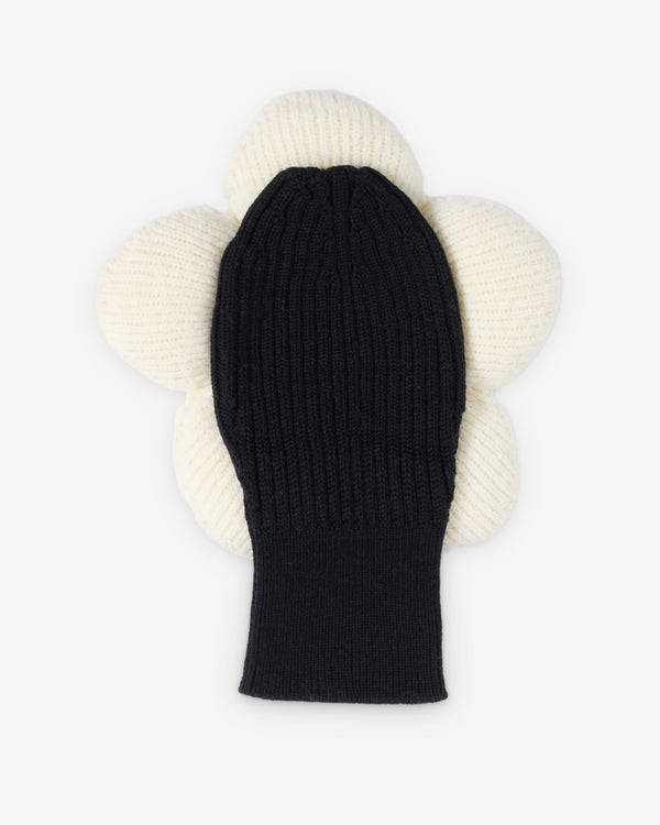 Walter Van Beirendonck - Men's Flower Balaclava - (Black/White/Blue)
