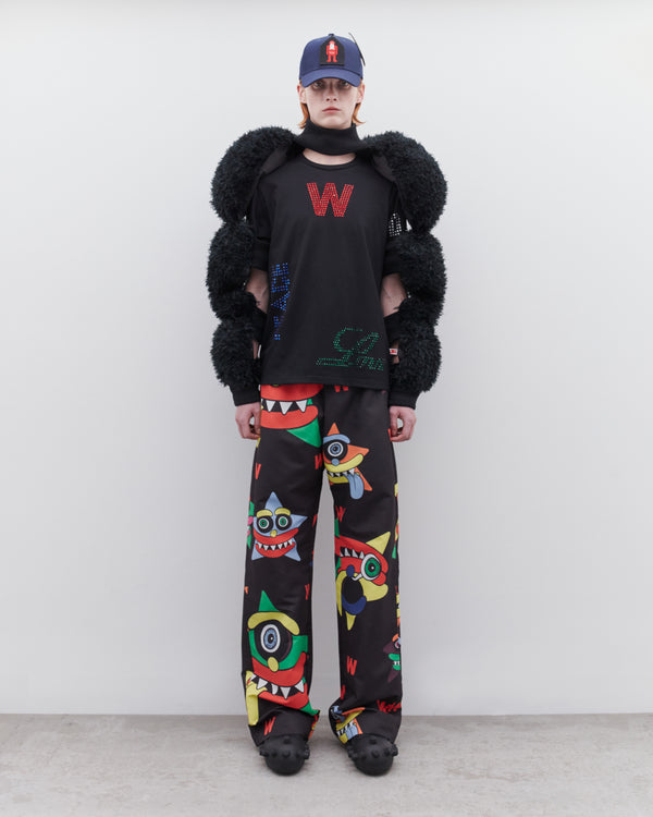 Walter Van Beirendonck - DSM Exclusive Men's Body Building Top -  (Black)