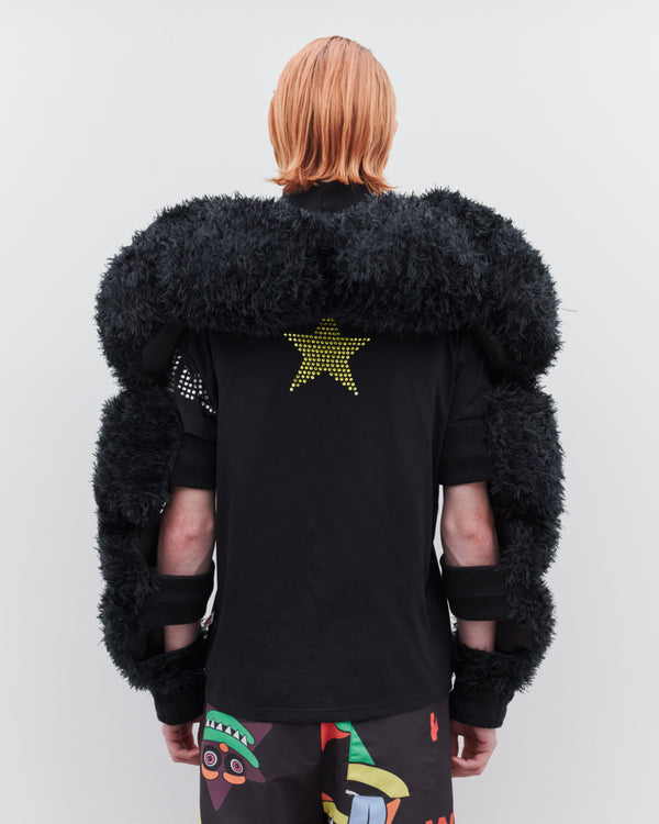 Walter Van Beirendonck - DSM Exclusive Men's Body Building Top -  (Black)