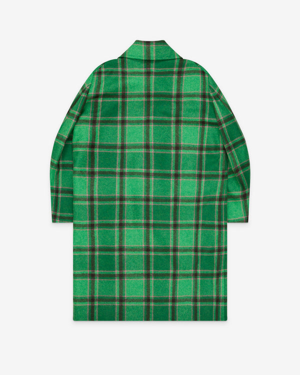Walter Van Beirendonck - Men's Flower Power Khiva Coat - (Fern Green/Light Rose)