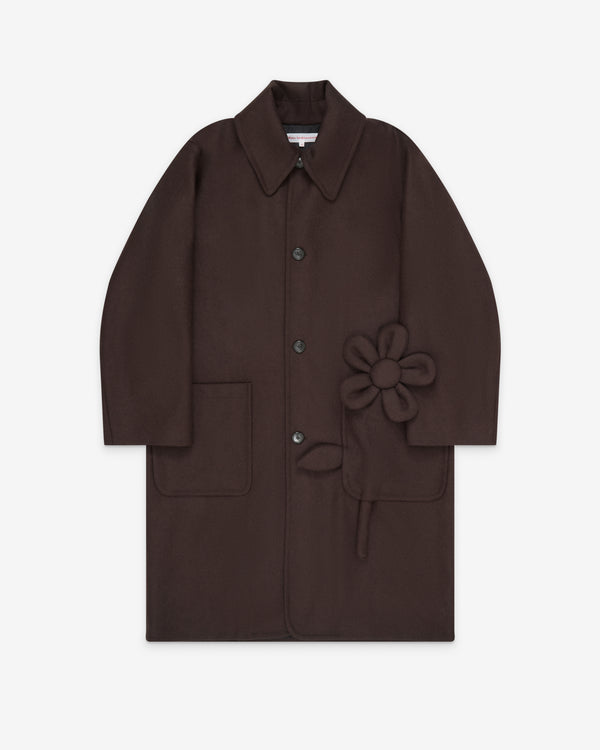 Walter Van Beirendonck - Men's Flower Power Khiva Coat - (Brown)