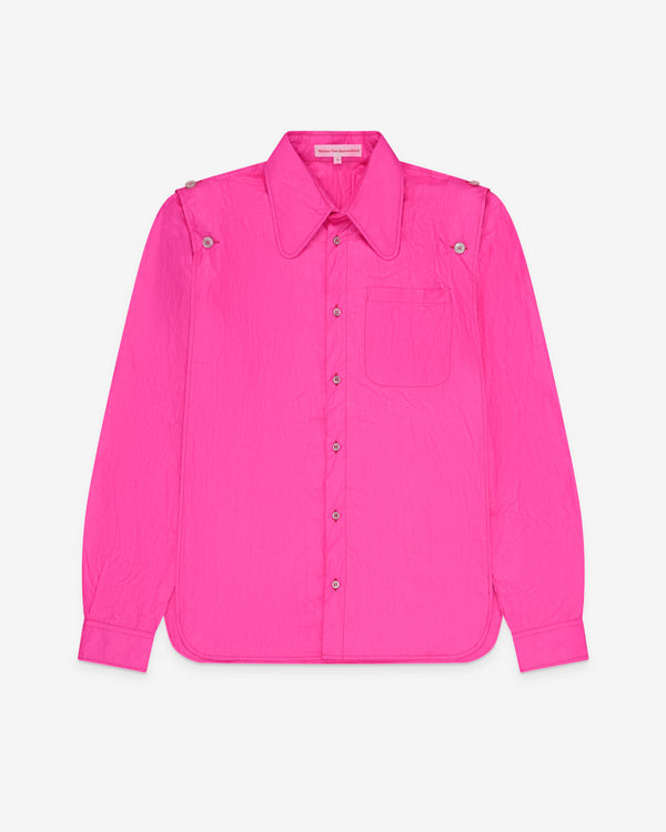 Walter Van Beirendonck - Men's Heroes Shirt - (Fluorescent Pink)
