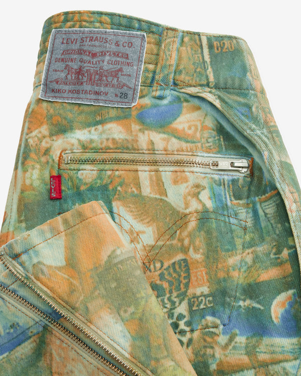 Kiko Kostadinov - Women's Levi's Carina Flared Jean - (Post Print)