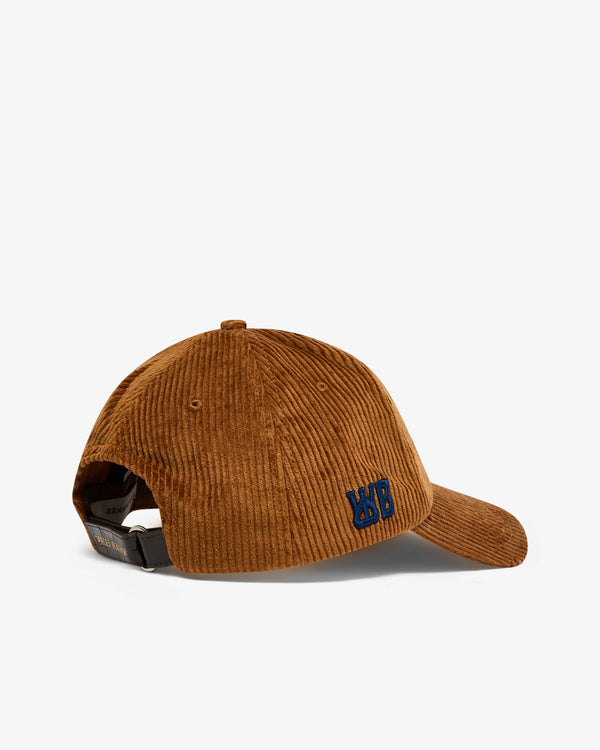Wales Bonner - Men’s Grace Corduroy Cap - (Brown)