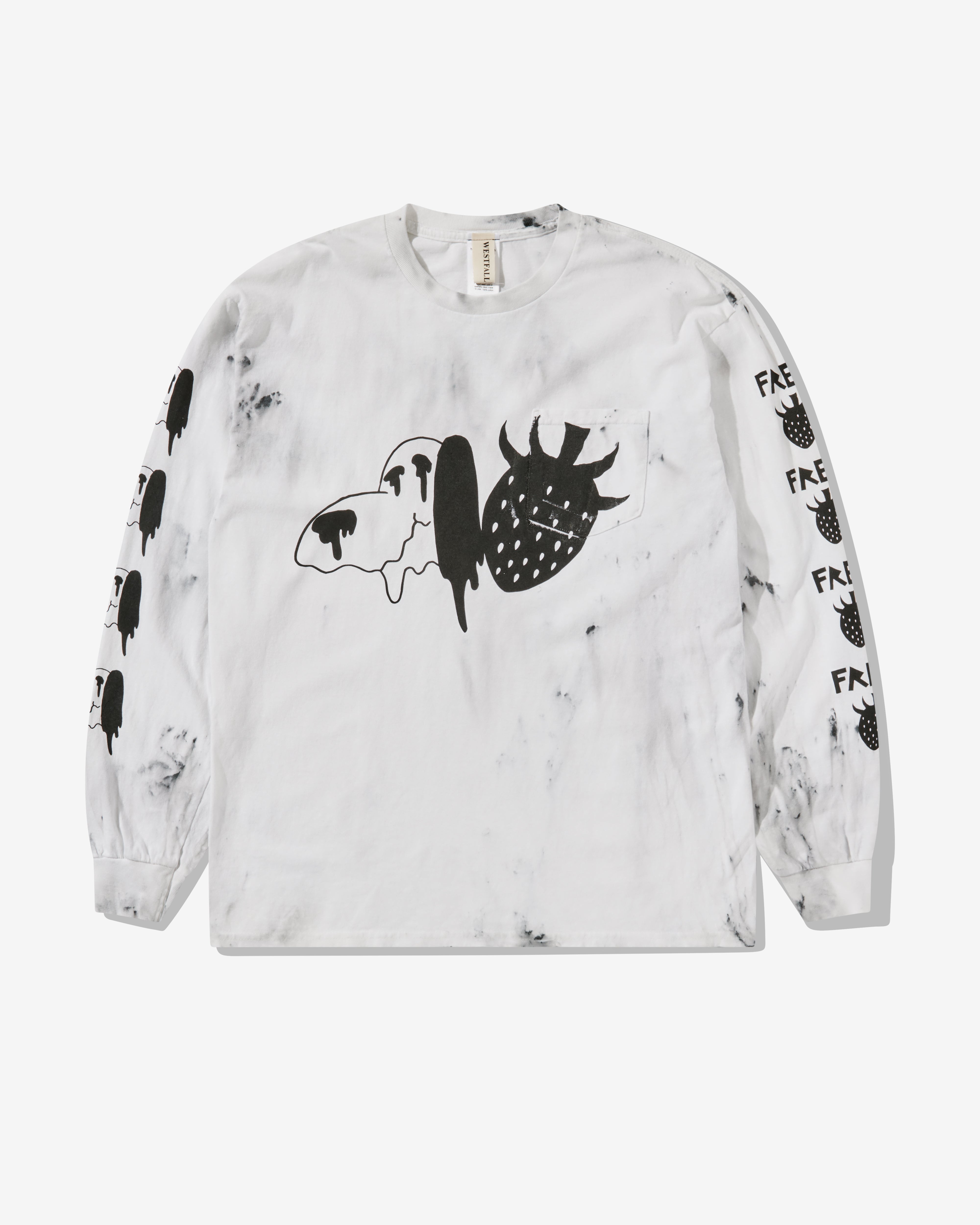 Westfall: Men's Westfall Long Sleeve T-Shirt (Dirty White) | DSML E-SHOP