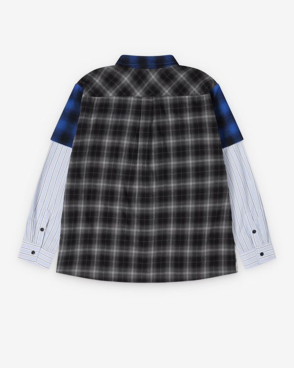 Westfall - Men's Studio Westfall Flannel Patch Layer Shirt - (Multi)