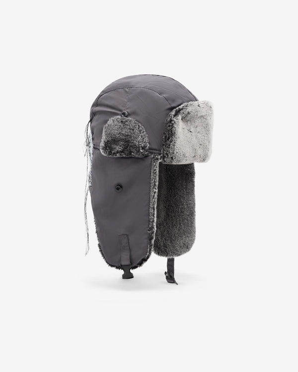 Westfall - Men's Patch Trapper Hat - (Black)