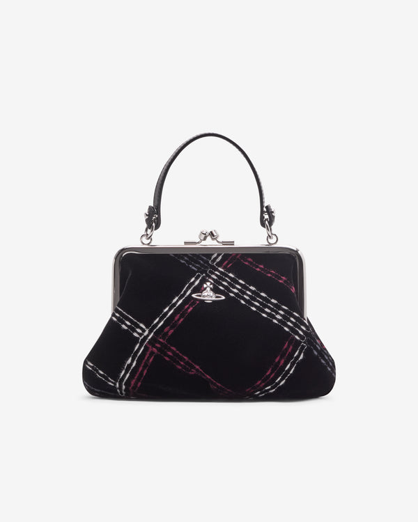 Vivienne Westwood - Women's Granny Frame Purse - (Black Check)
