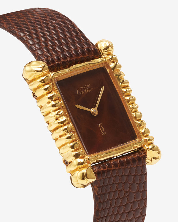 Patcharavipa - Must De Cartier Tank Watch - (Yellow Gold)