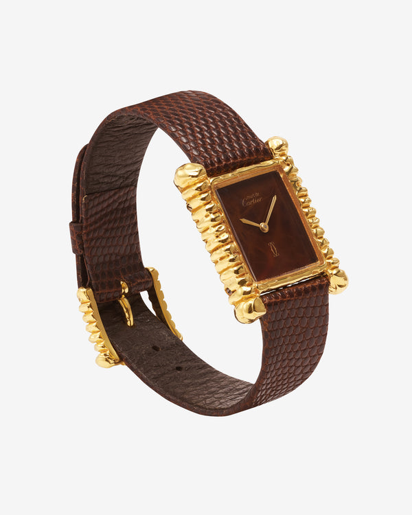 Patcharavipa - Must De Cartier Tank Watch - (Yellow Gold)