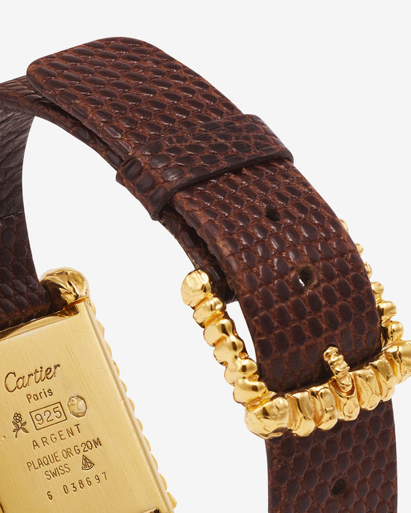 Patcharavipa - Must De Cartier Tank Watch - (Yellow Gold)