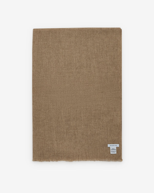 William Welstead - Cashmere Scarf - (Undyed)