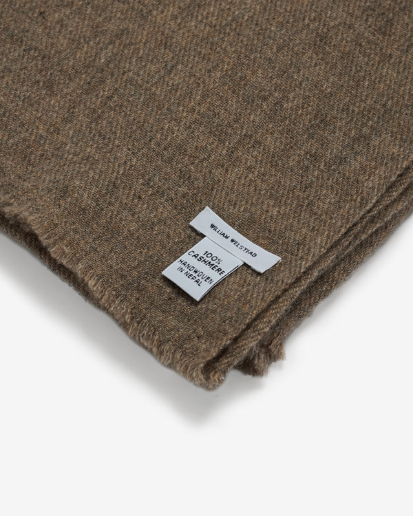 William Welstead - Cashmere Scarf - (Undyed Melange)