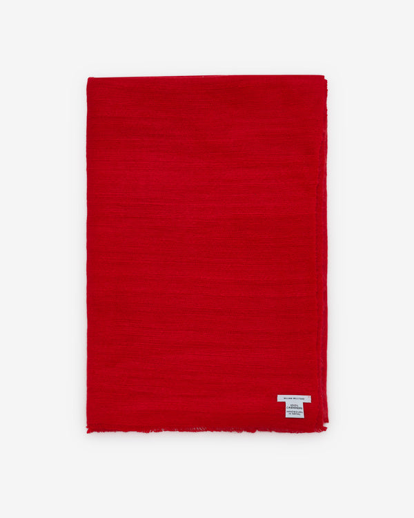 William Welstead - Cashmere Scarf - (Annapurna Crimson)