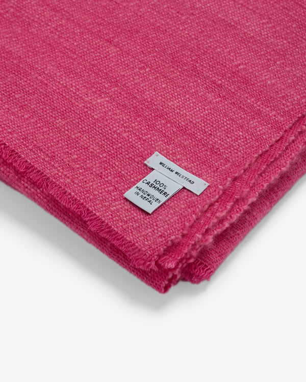 William Welstead - Cashmere Scarf - (Pink)