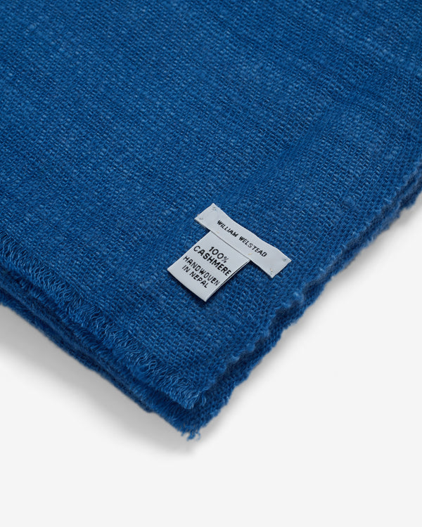 William Welstead - Cashmere Scarf - (Light Blue)