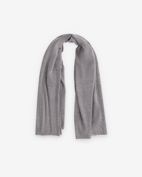 William Welstead - Cashmere Scarf - (Indigo 5)