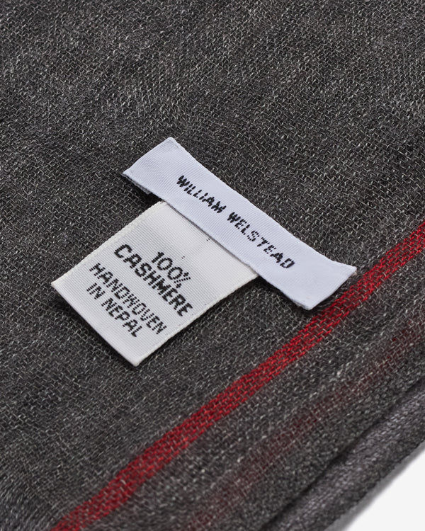 William Welstead - Kanchenjunga Scarf - (Charcoal)