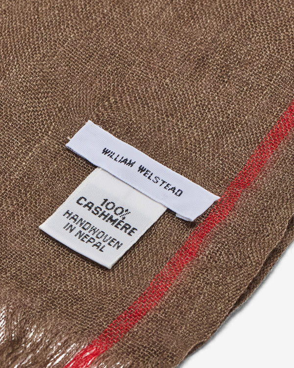 William Welstead - Kanchenjunga Scarf - (Mink)