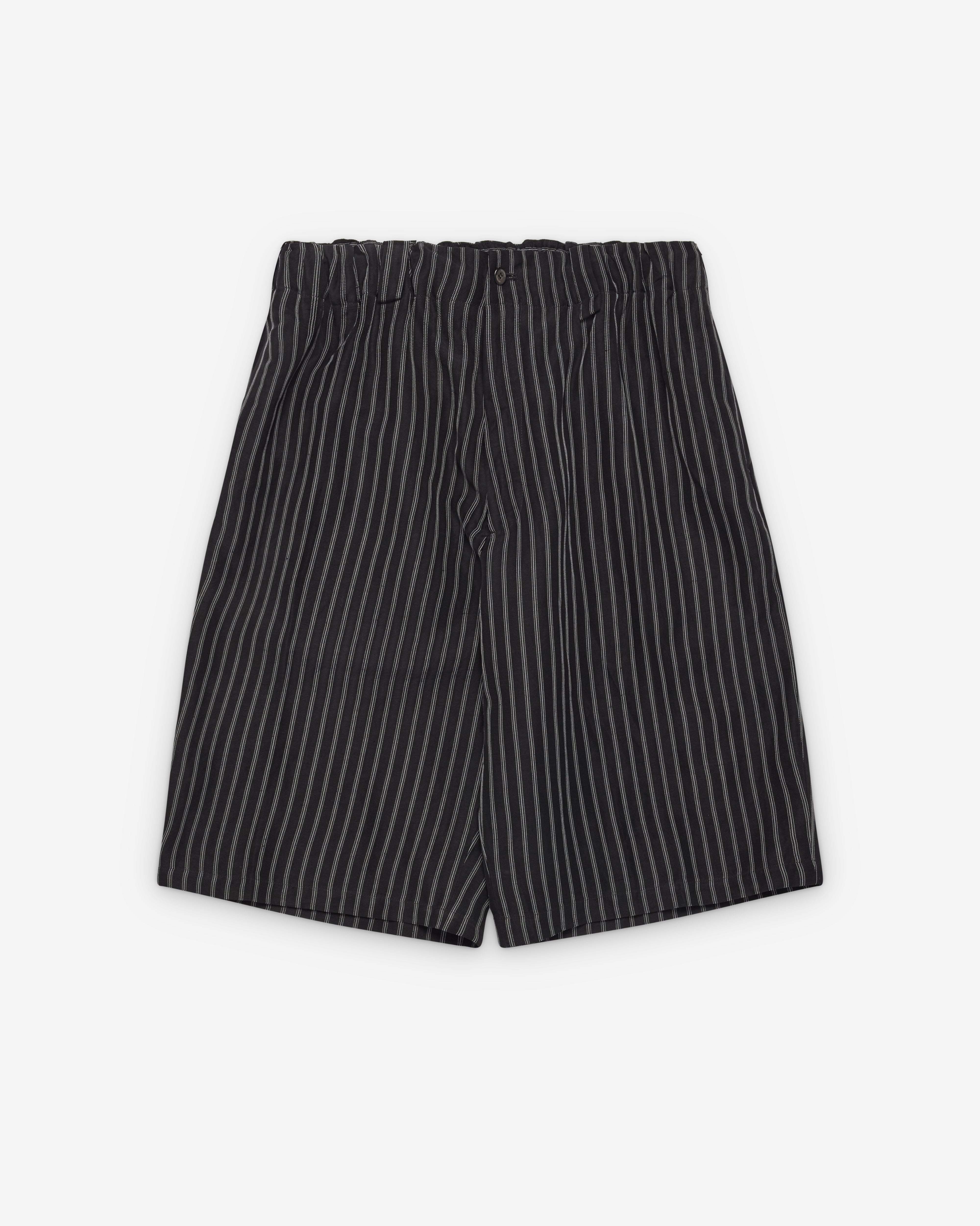 Willy Chavarria: Men's Toluca Short (Black/White) | Dover Street