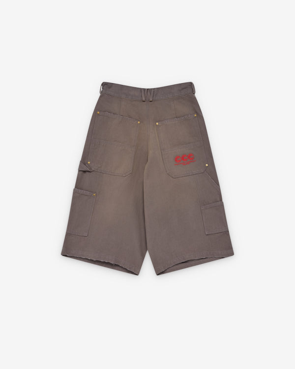 Willy Chavarria - Men's Stockton DBL Knee Short - (Concrete)