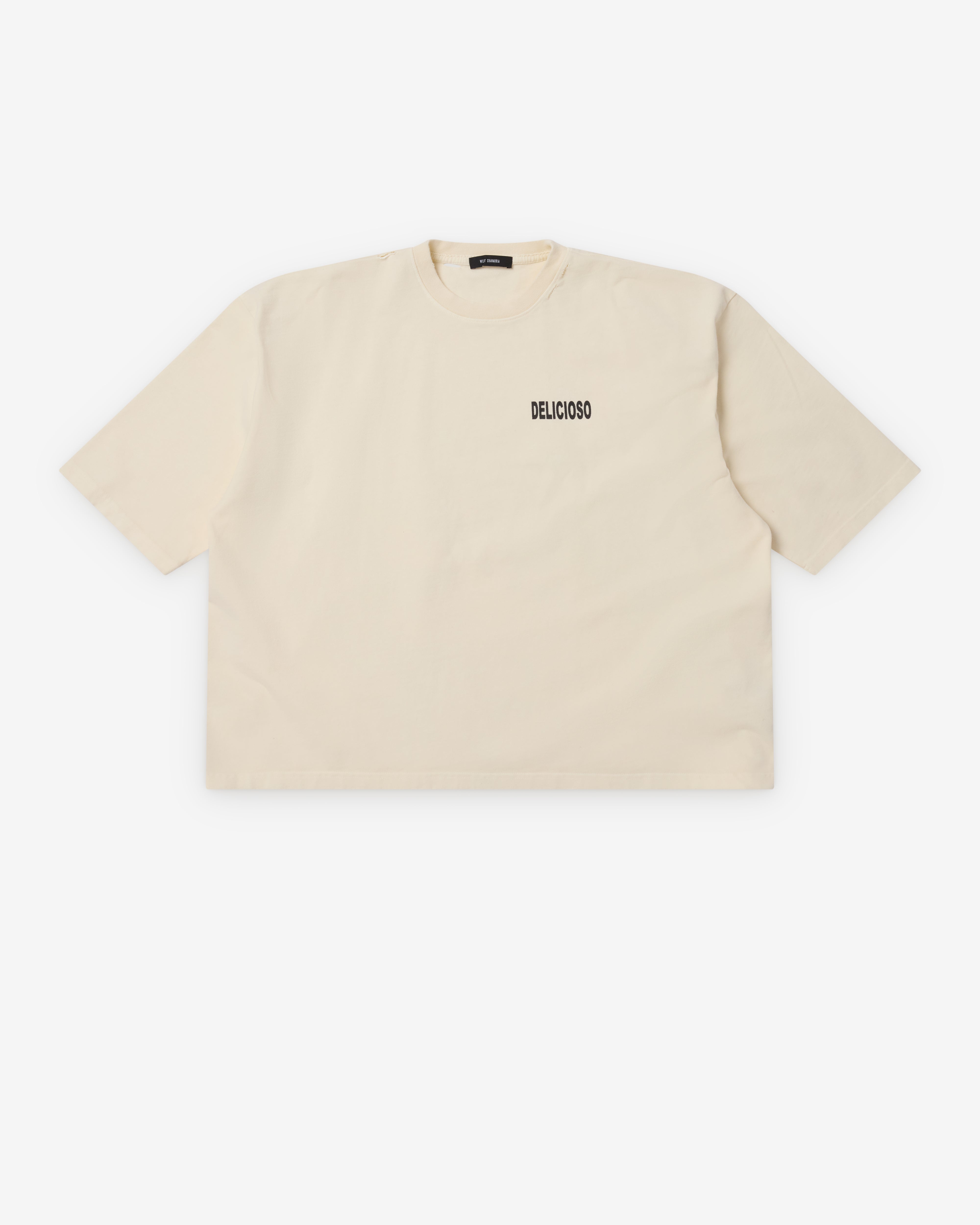 Willy Chavarria: Men's Willy's Taco Shop T-Shirt (Off-White