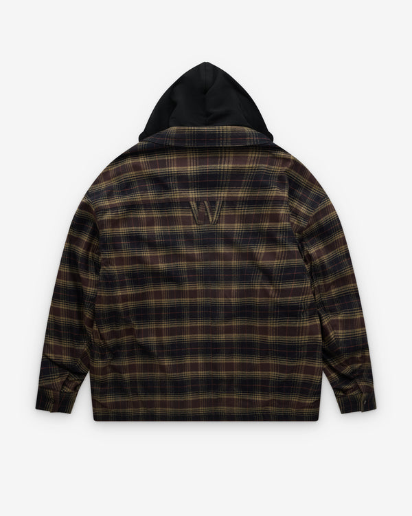 Willy Chavarria - Men's Ganadero Overshirt - (Olive)