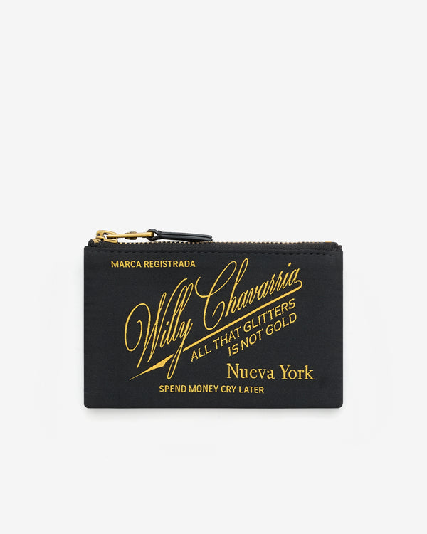 Willy Chavarria -  Casa De Chavarria Wallet - (Black/Yellow)