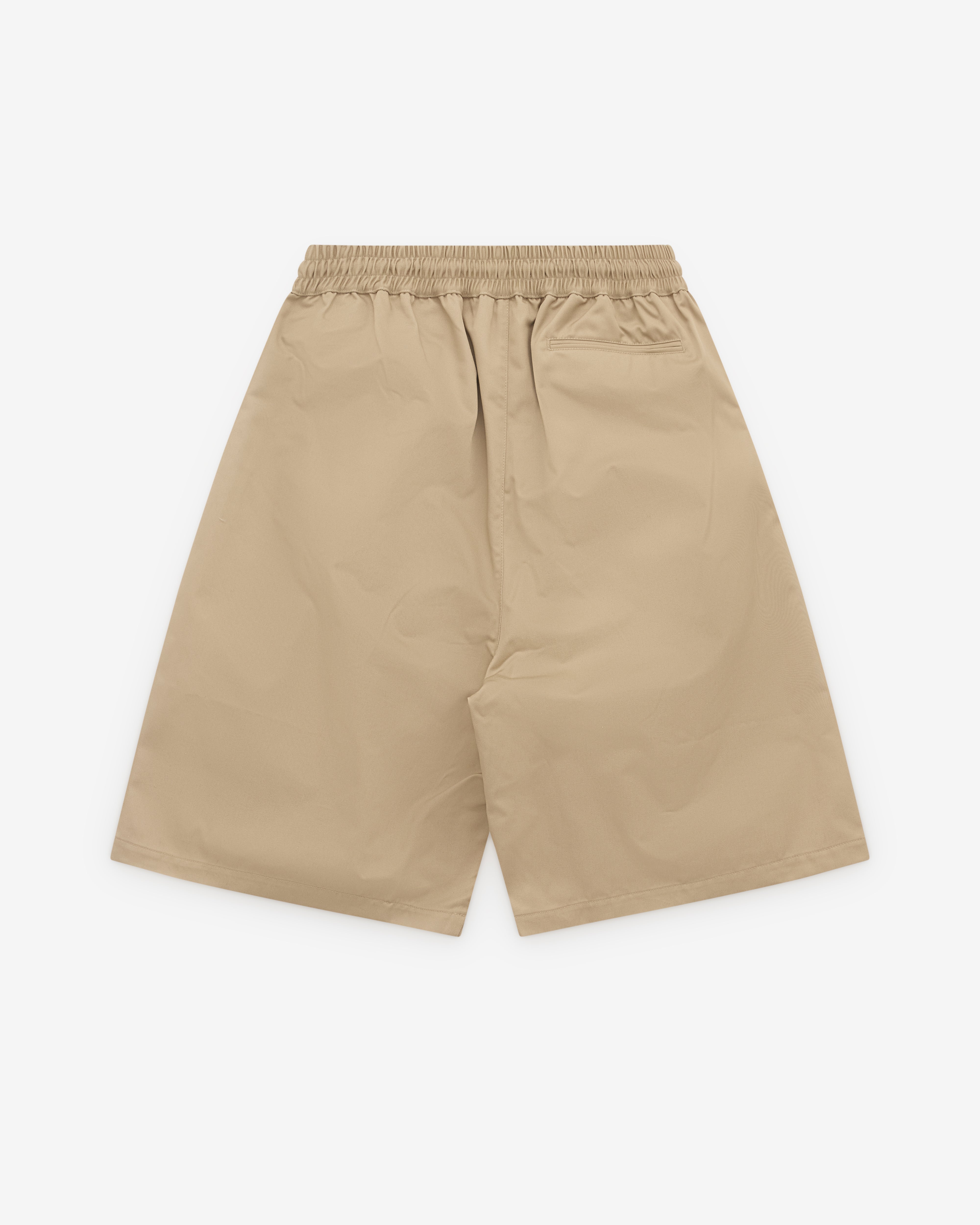 Willy Chavarria: Men's Orale Elasticated Short (Travertine
